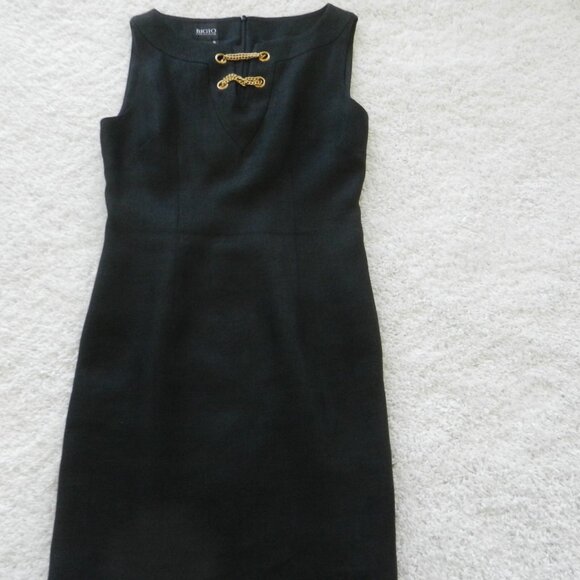 Black Bigio linen dress, size 6 - Picture 1 of 9